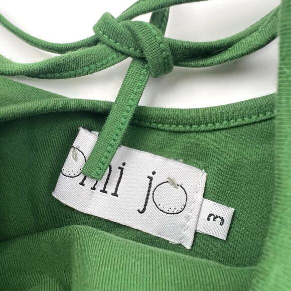 Omi Jo Well Dressed Wolf Green Dancer Twirl Dress - Picture 4 of 5